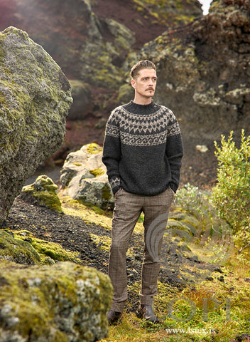 Alexander Sweater Yarn Pack (Black-Beige)