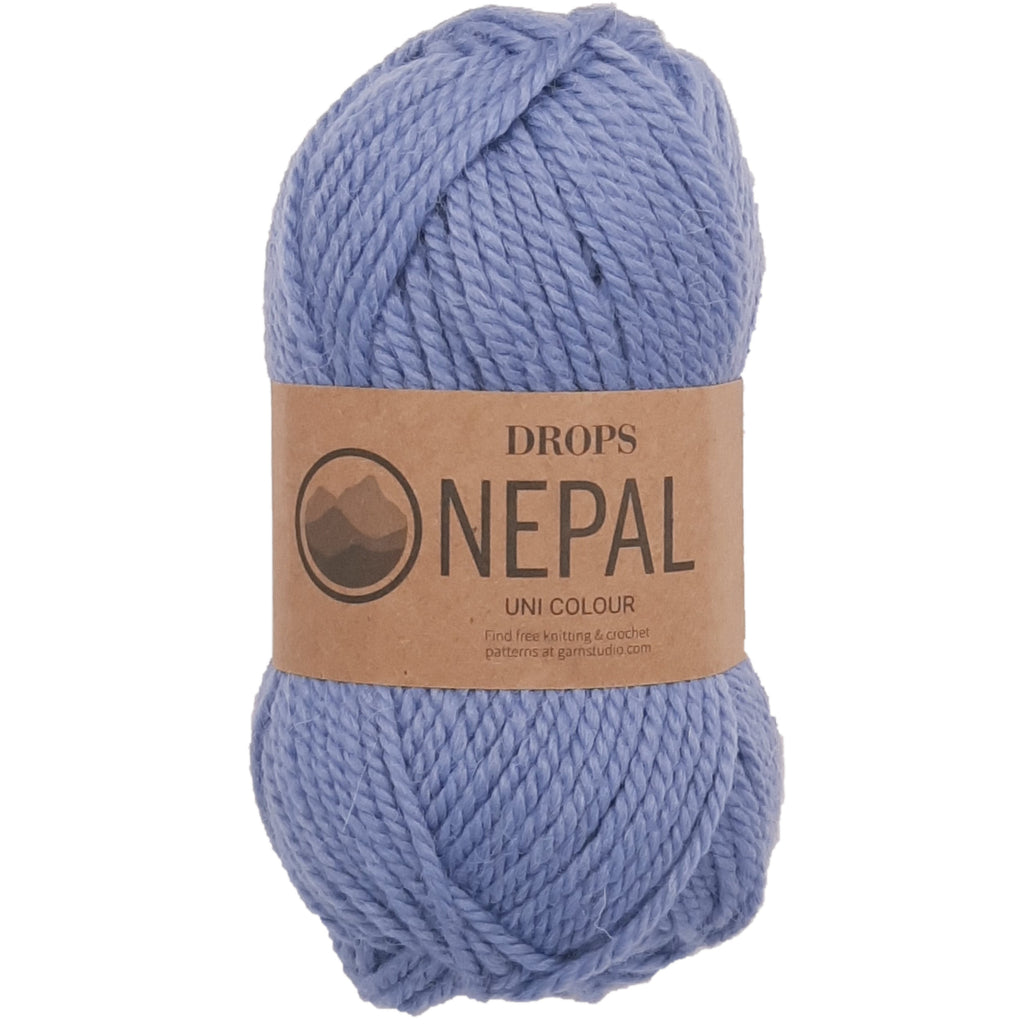 Drops Nepal Uni Colour 3608 Deep Red