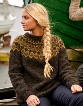 Tindafell Sweater Yarn Pack (Dark Brown)