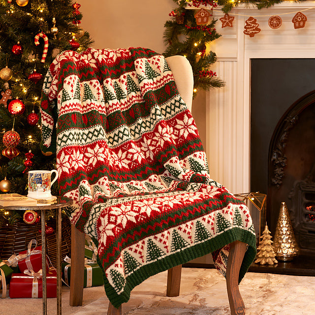 Fair isle blanket outlet
