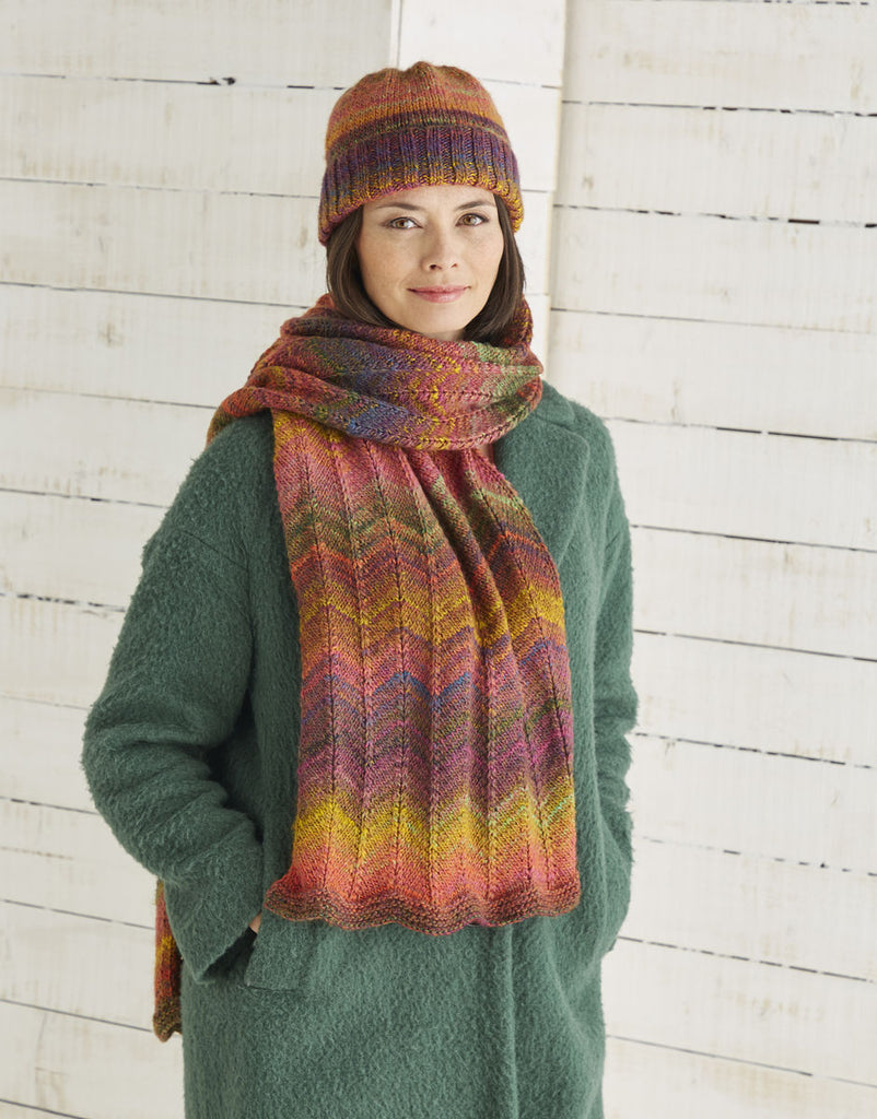 Hat & Scarf Set - Sirdar 10027